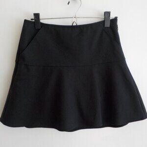 Polo Golf Ralph Lauren Skort Black - Size 2 - Zip Pocket - Blue Label (604)